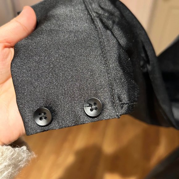 Fashion Nova black skirt romper, size XS - Picture 3 of 5